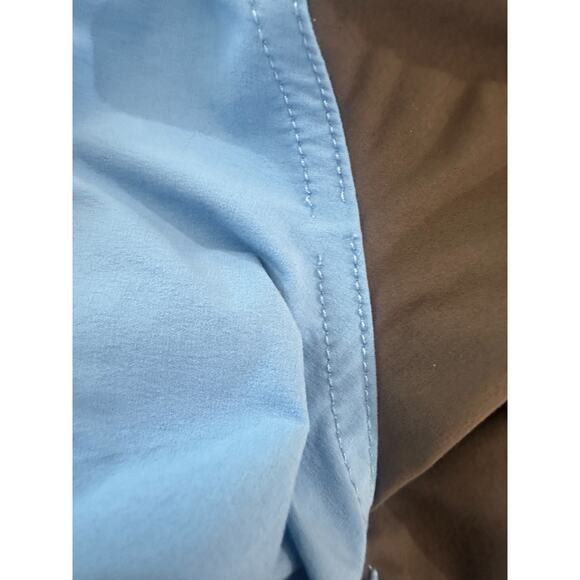 *Flawed Patagonia Men's Stretch Wavefarer Board Shorts Blue Gray Trunks Size 38 - Picture 6 of 12